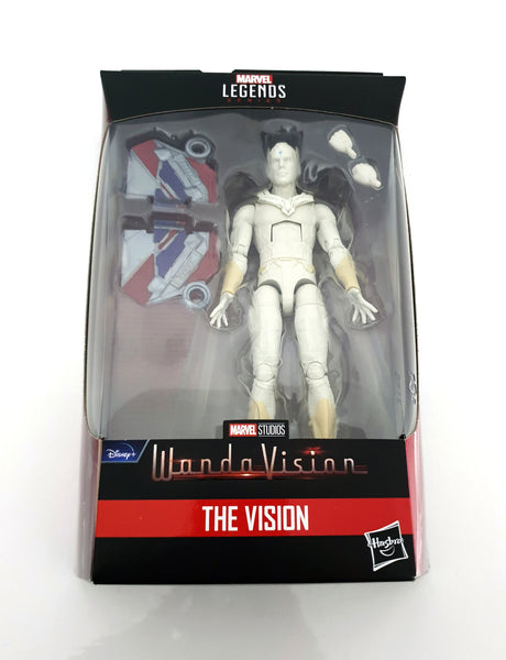 2021 Hasbro Marvel Legends Wanda Vision 6 inch The Vision Action Figure - Captain America Flight Gear BAF