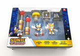 2021 Jakks Pacific Sonic The Hedgehog Diorama Set with 2.5 inch Sonic & Tails Action Figures