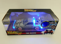 2020 Jada Toys Back to the Future Part III 1:24 8" Die-Cast Delorean Time Machine Vehicle