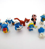 2010 1"-1.5" Nestle The Smurfs Figurines Lot