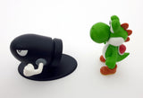 2007 Nintendo Super Mario 2" Yoshi & 1.5" Bullet Bill Figurines Box Set