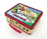 1997 Lancaster Disney Mickey Mouse Tin Lunch Box