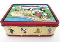 1997 Lancaster Disney Mickey Mouse Tin Lunch Box