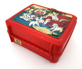 1989 Aladdin Disney 101 Dalmatians Lunch Box and Thermos